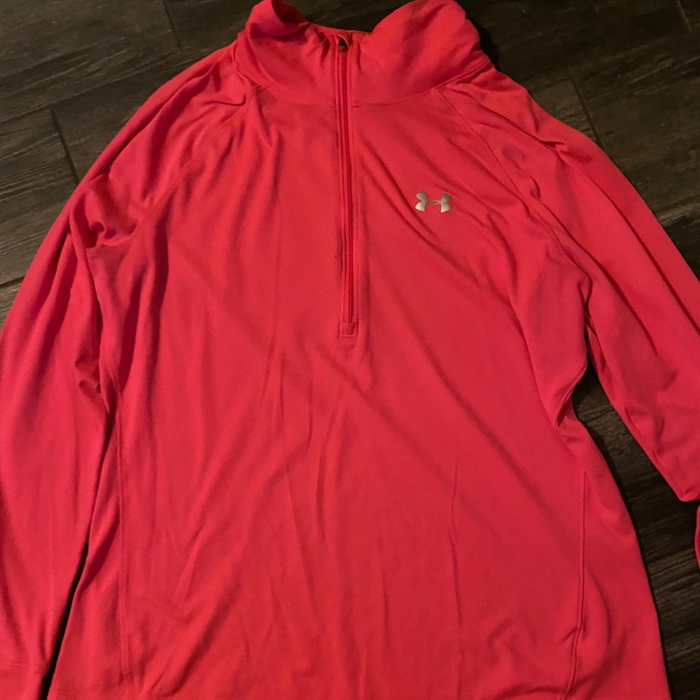 under armor half zip
